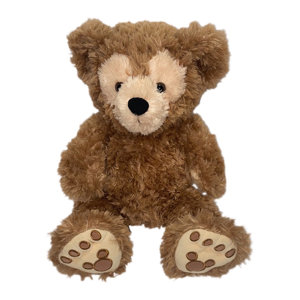 Pre Duffy Hidden Mickey Brown Scruffy Fluffy 17” Walt Disney World EUC